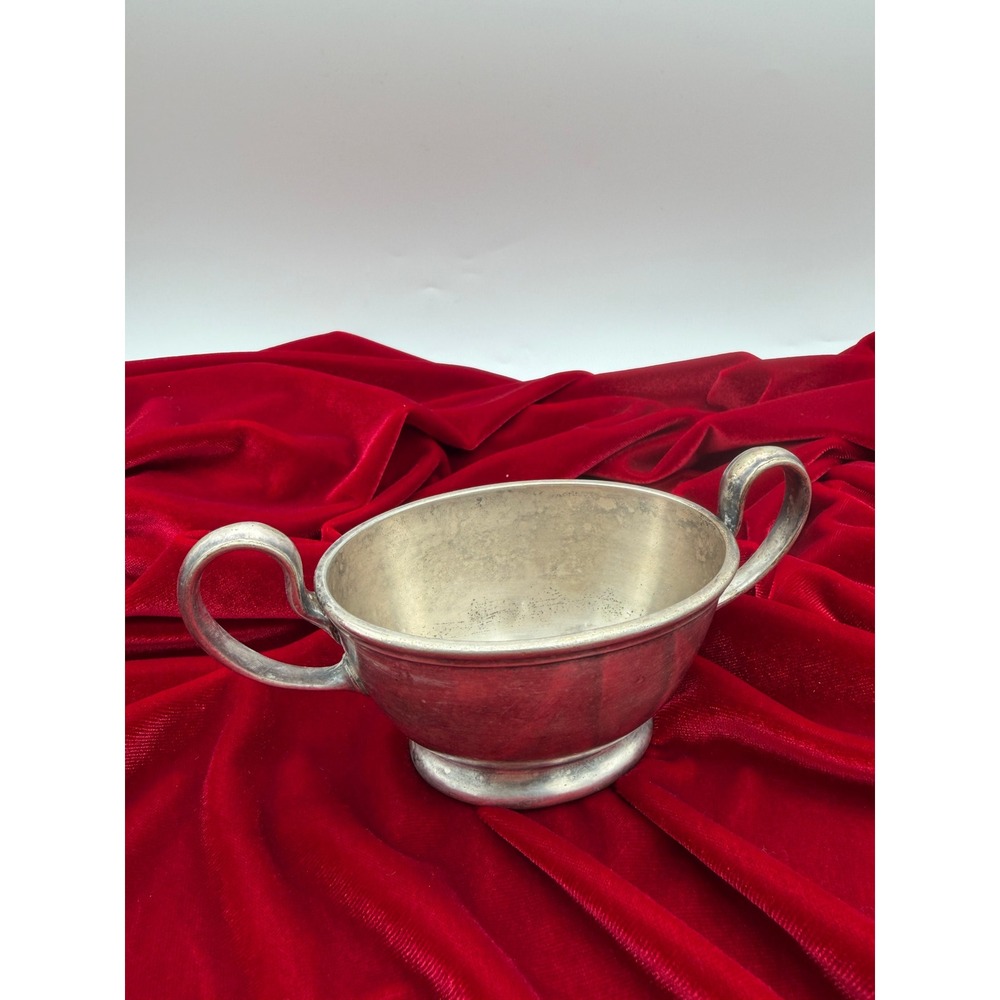 Vintage Evanston Hotel Silver Gorham GM Co Silverplate Double Handled Bowl 03557